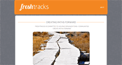 Desktop Screenshot of fresh-tracks.org